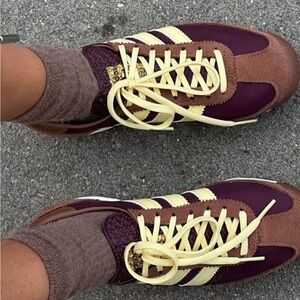 SL 72 OG Nylon And Suede Sneakers